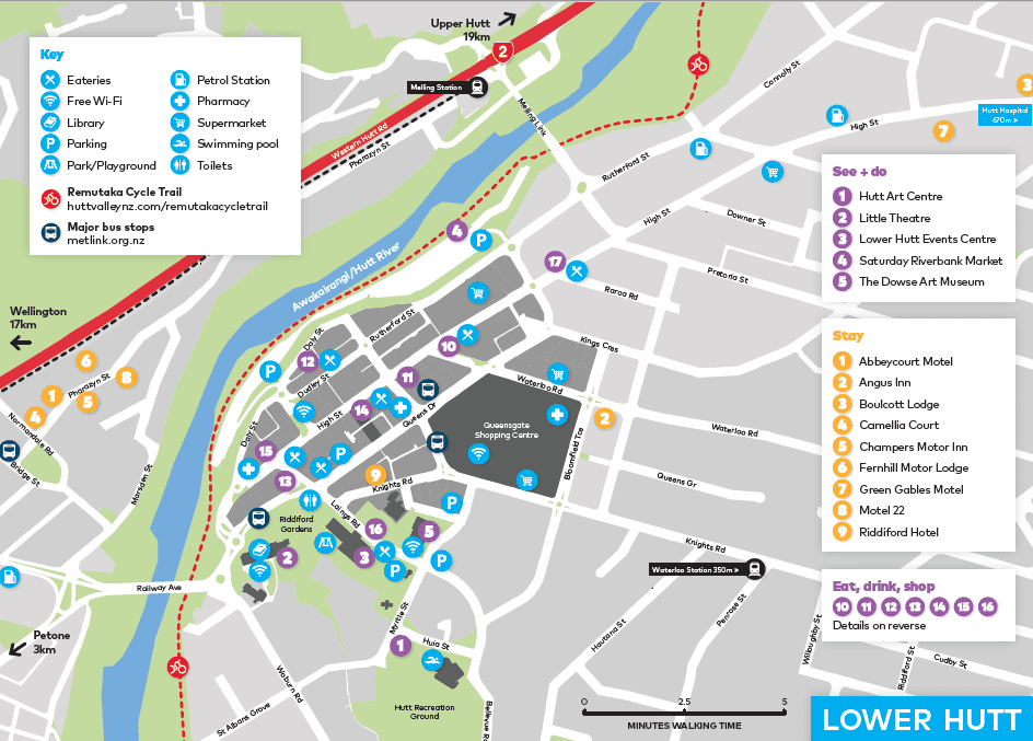 Transport - Lower Hutt Events Centre